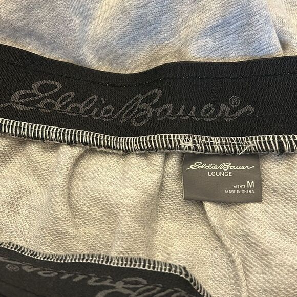Eddie Bauer Light Gray Lounge Pants Size M New - Picture 7 of 10